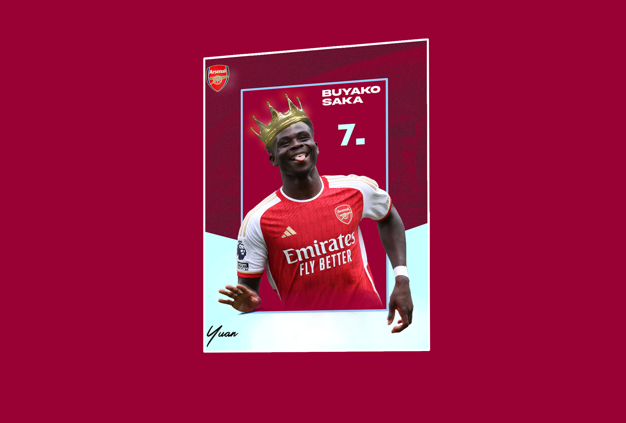 BUKAYO SAKA ARTWORK